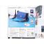TSUMORI CHISATO x GLOW กระเป๋าสะพาย ปรับสายได้ซับด้านในสีฟ้าลายจุด