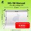 MN21-Stand ชุดโครง Manual Roll 2M (1 แกน) พร้อมขาตั้ง