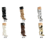รองเท้าบูทยาวหนังย่น (รุ่นหนังด้าน) ไซส์ 34-46 สีดำ/น้ำตาล/ขาว/เบจ/เงิน/ทอง