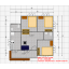 บ้านโมเดิร์นขนาด 8*7.5 ระเบียง 1.5*5 เมตร (3ห้องนอน 2ห้องน้ำ 1ห้องนั่งเล่น 1ห้องครัว)
