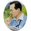 Pinn ในหลวง (พระเสโทหยด) วงรี