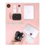 Pre-Order Family Passport Pouch กระเป๋าเอนกประสงค์ มี2 ช่องซิบ ใส่บัตร พาสปอร์ต หรือเงิน มีสายคล้องมือ มีให้เลือก 3 สี