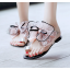รองเท้าส้นเตี้ย ไซต์ 35-39 สีเทา/ดำ