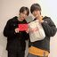 พร้อมส่ง (มีกล่อง) Coca-Cola Tote Bag & Total Pattern Pouch กระเป๋าผ้า ชุด 2 ใบ