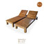 Teak Wood Sun Lounger เตียงอาบแดดไม้สัก ไม้เนื้อแข็ง เตียงริมสระน้ำ สวย ทนทาน ทนแดด ทนฝน