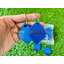 พวงกุญเเจคีย์การ์ด Keytag สีน้ำเงิน (Proximity 125Khz.) (เเบบใบไม้ ยี่ห้อ mango)