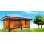 บ้านขนาด 4*6 เมตร ระเบียงภายในบ้าน ขนาด 1*3 เมตร (1 ห้องนอน 1 ห้องนั่งเล่น 1 ห้องน้ำ)