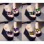 รองเท้าส้นสูงฟองน้ำสีแดง ม่วง เขียว เหลือง ฟ้า ไซต์ 35-41