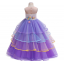 ชุดออกงานเด็กสไตล์โพนี่สีชมพู/ฟ้า/ม่วง สำหรับเด็ก 5-15 ปี