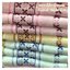 ผ้าขนหนูเนื้อ cotton ลายกากบาทเล็ก ขนาดเช็ดผม 15x30 นิ้ว