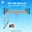 โครงฉากถ่ายภาพ 2M รุ่นโซ่ดึง NG-4W Manual Background Support System
