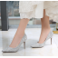 รองเท้าคัทชูเจ้าสาวสีเงิน ไซต์ 34-40 ส้นสูง 2.4 / 3.6 นิ้ว