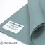Zweigart ผ้า Aida 14 ct. สีฟ้าอมเทา Misty Blue ขนาด 48 x 53 ซม.