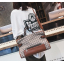กระเป๋าแฟชั่นใบใหญ่ใส่ของได้เยอะสีดำ/น้ำตาล