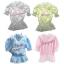 ชุดไทย ร.5 แขนสั้น (เสื้อฯ+โจงฯ+ผ้าพาด) *แจ้ง size -รายละเอียดในหน้าสินค้า