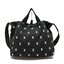 Roen SPRING & SUMMER COLLECTION กระเป๋าผ้าสีดำลายหัวกะโหลกสีขาว มาพร้อมหูหิ้วและสายสะพาย