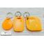 พวงกุญเเจคีย์การ์ด Keytag (Proximity 125Khz.) (เเบบสี่เหลี่ยม ยี่ห้อ mango)(สีเหลือง)
