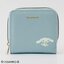 Sanrio Cinnamoroll Compact Bi-fold Wallet กระเป๋าสตางค์ใบสั้นสองพับสีฟ้าสดใส