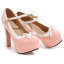 รองเท้าส้นสูง ไซต์ 34-43 สีดำ/ชมพู/ม่วง/เขียว