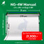 MN34-Stand ชุดโครง Manual Roll 3M (4 แกน) พร้อมขาตั้ง