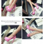 รองเท้าส้นสูงทรงเปิดหน้าสีดำ/ขาว/ชมพู/เหลือง/นู๊ด ไซต์ 34-39