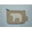 (มีกล่อง) kippis White Bear Boat Tote Bag & Mini Pouch กระเป๋าถือ และ กระเป๋าใบเล็ก
