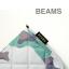 กระเป๋าถือลายพราง BEAMS x sweet เปิดปิดด้วยกระดุม ด้านในมีช่องแบ่ง สายโซ่ถอดได้
