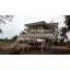 บ้านน๊อคดาวน์ ขนาด 6*7 เมตร ระเบียง 3*3 เมตร ยกสูง 2 เมตร (2ห้องนอน 2ห้องน้ำ 1ห้องรับเเขก)