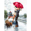 Luca-S ชุดปัก Couple on Train Station