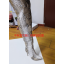 รองเท้าบูทยาวเลยเข่าวันสุหนัง PU ลายหนังงู ไซต์ 35-42