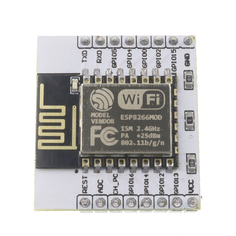 ESP8266 ESP-12E + Adapter Plate พร้อมขาก้างปลา แบบบัดกรีแล้ว พร้อมใช้งาน