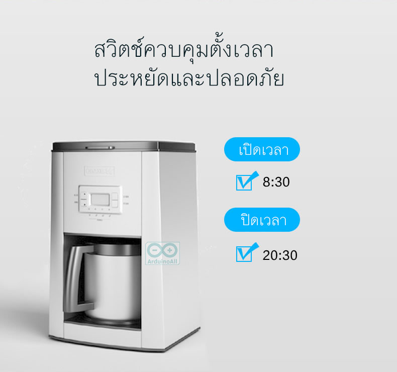 Sonoff S22 Smart Plug ปลั๊ก 3G/WIFI Sonoff เปิดปิดไฟ ได้จากทุกที่ทั่วโลก ผ่านโทรศัพท์มือถือ