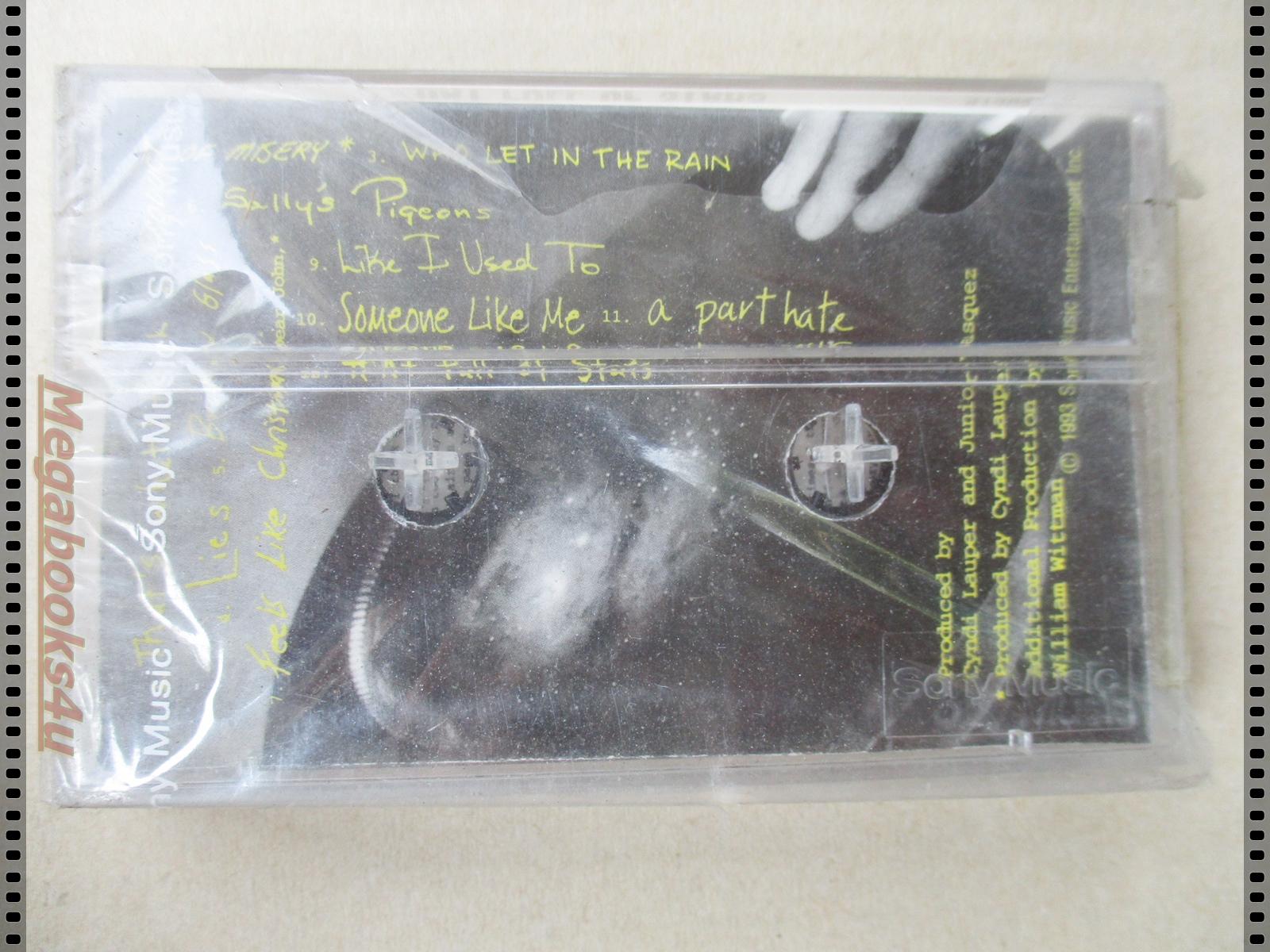 ขายเทปเพลงสากลเก่า CYNDI LAUPER - HAT FULL OF STAR มือ1ในซีล