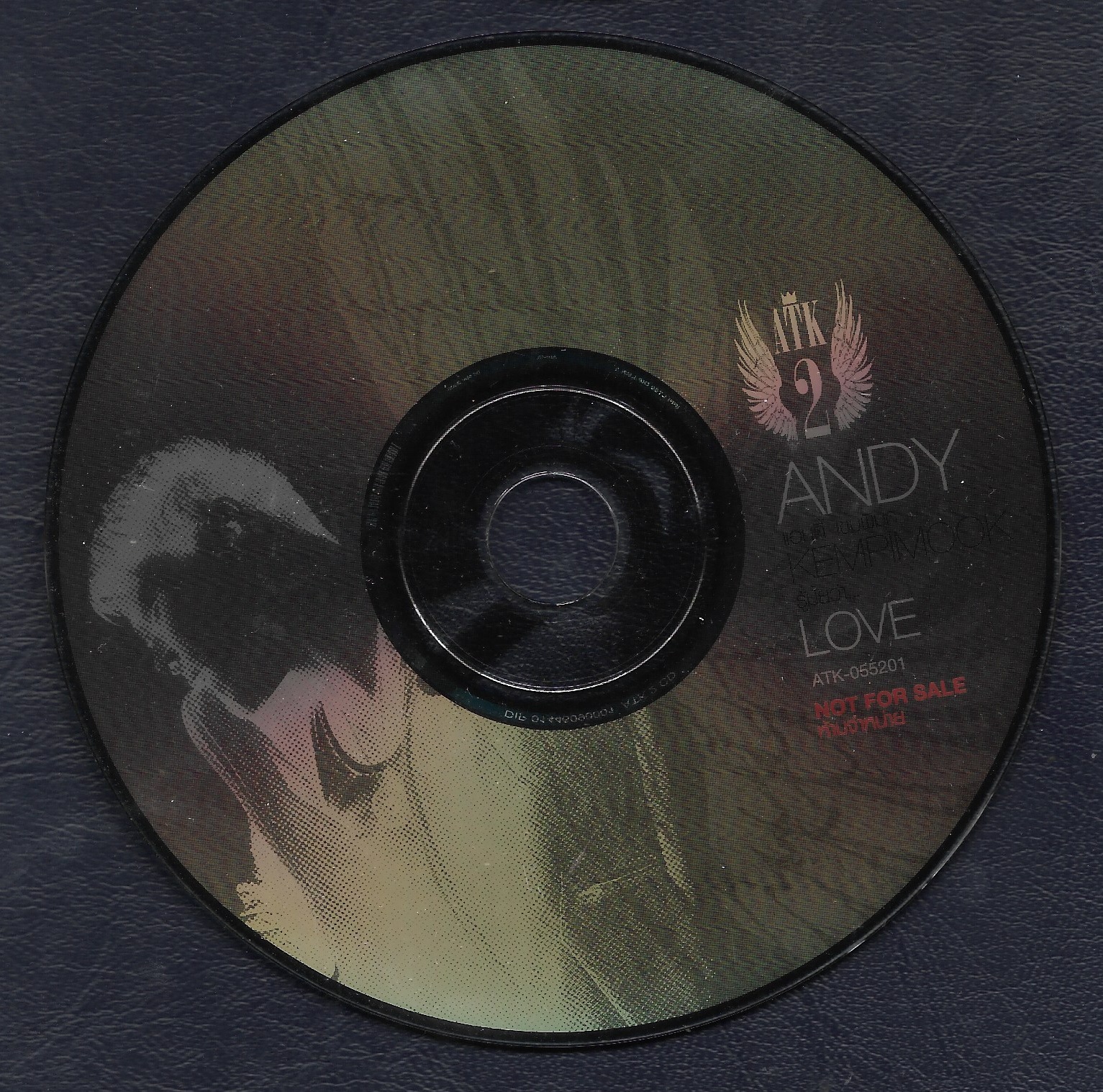 Used CD,แอนดี้ เขมพิมุก ชุด รู้มั้ยว่า Love (B)(ไม่มีปก)(มีรอยเล็กน้อย)(Andy Kempimook)(2525)