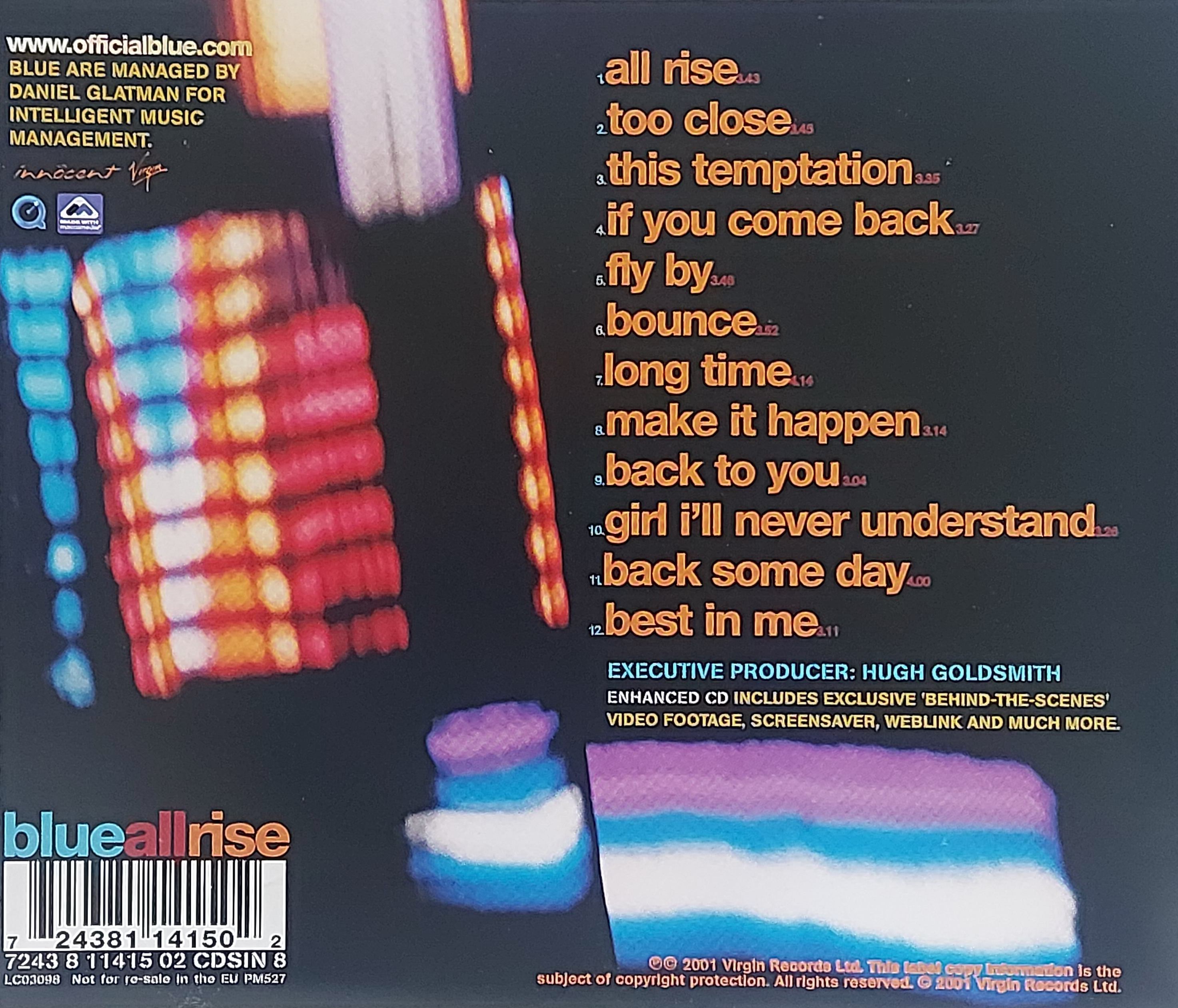 CD,Blue - All Rise (2CD)(2001)(Thai)