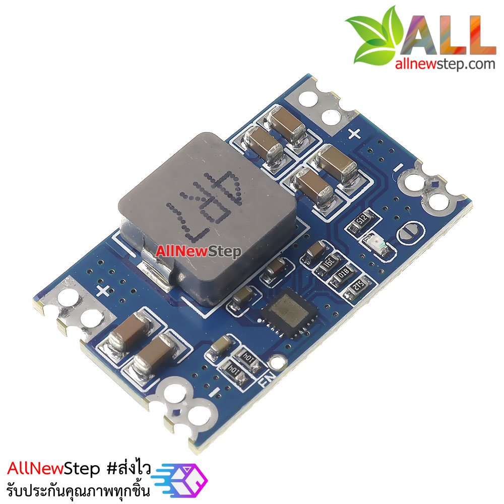 โมดูลแปลงไฟลง Step down fix 9v ไฟเข้า 11-20V เป็น 9V กระแสต่อเนื่อง 1.4A พีคสูงสุด 4A