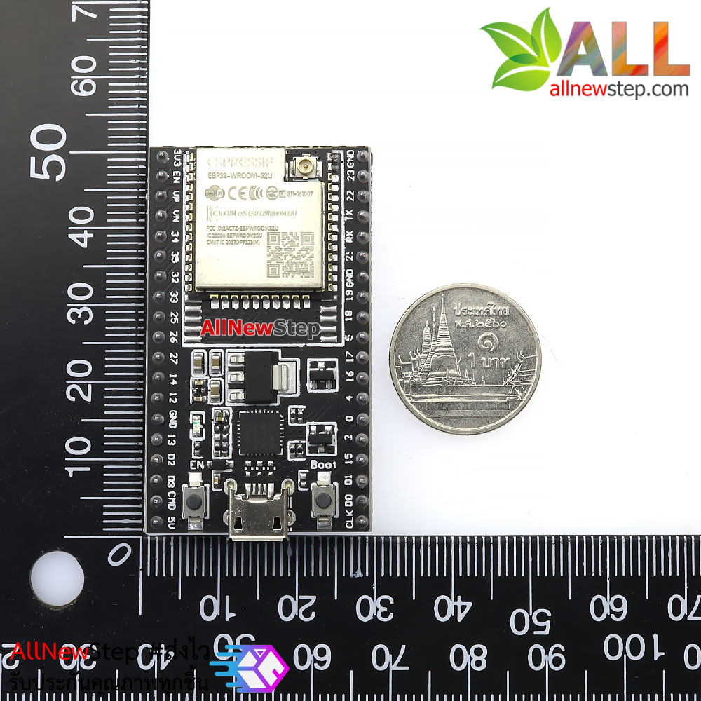 บอร์ด ESP32-DevKitC core board ESP32 V4 development board ESP32-WROOM-32U
