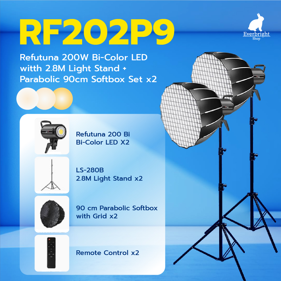 Refutuna 200Watt Bi-Color Set 2X