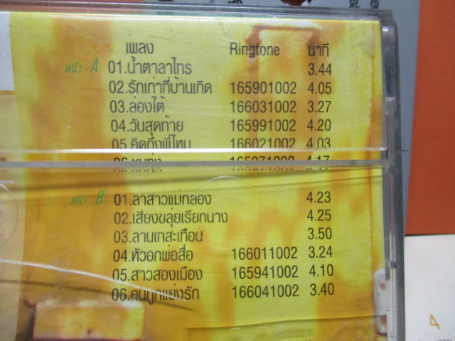 เทปเพลงไทยสากล ไท ธนาวุฒิ ชุด ลูกคอไท#2