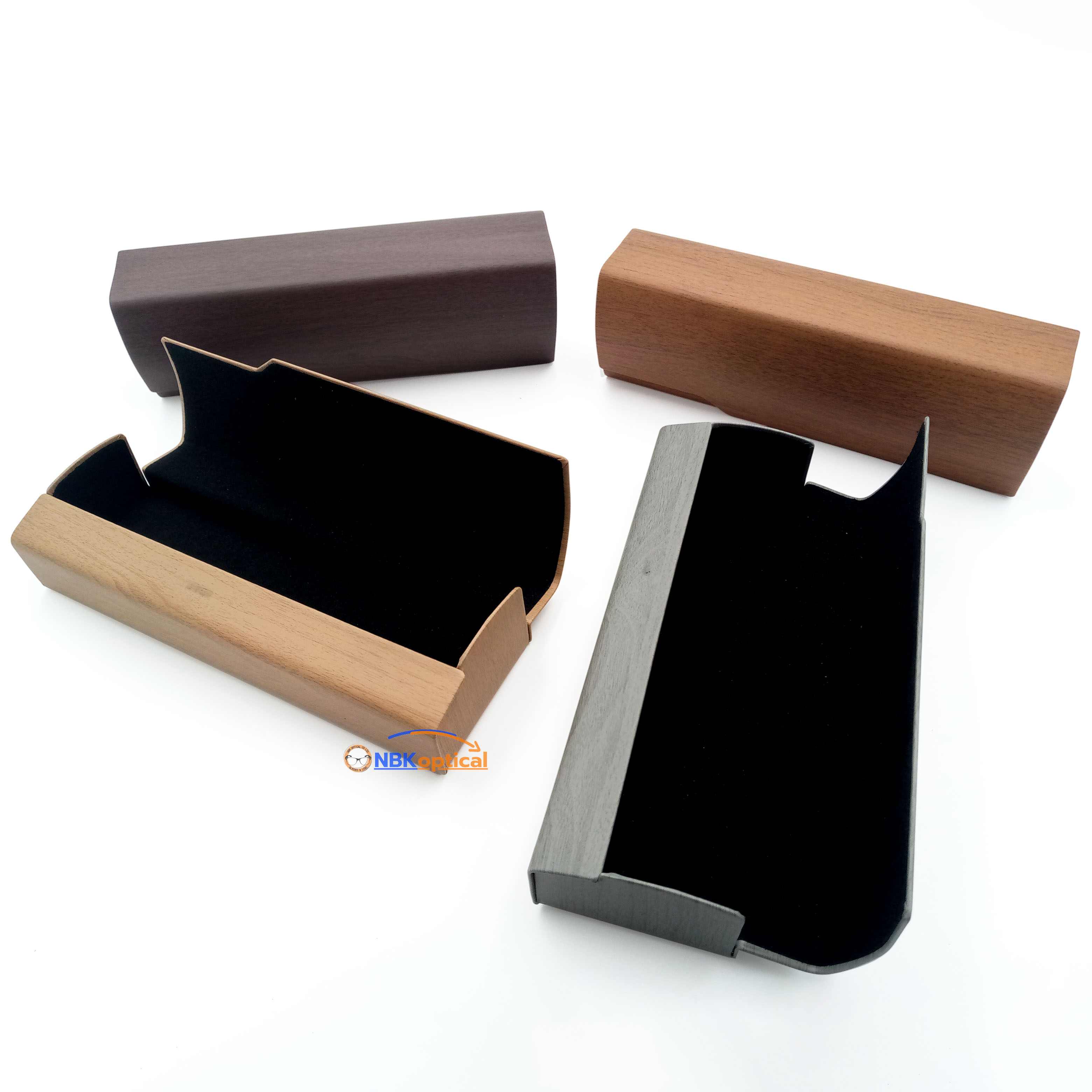 กล่องแว่นตาลายไม้(พับเก็บ)