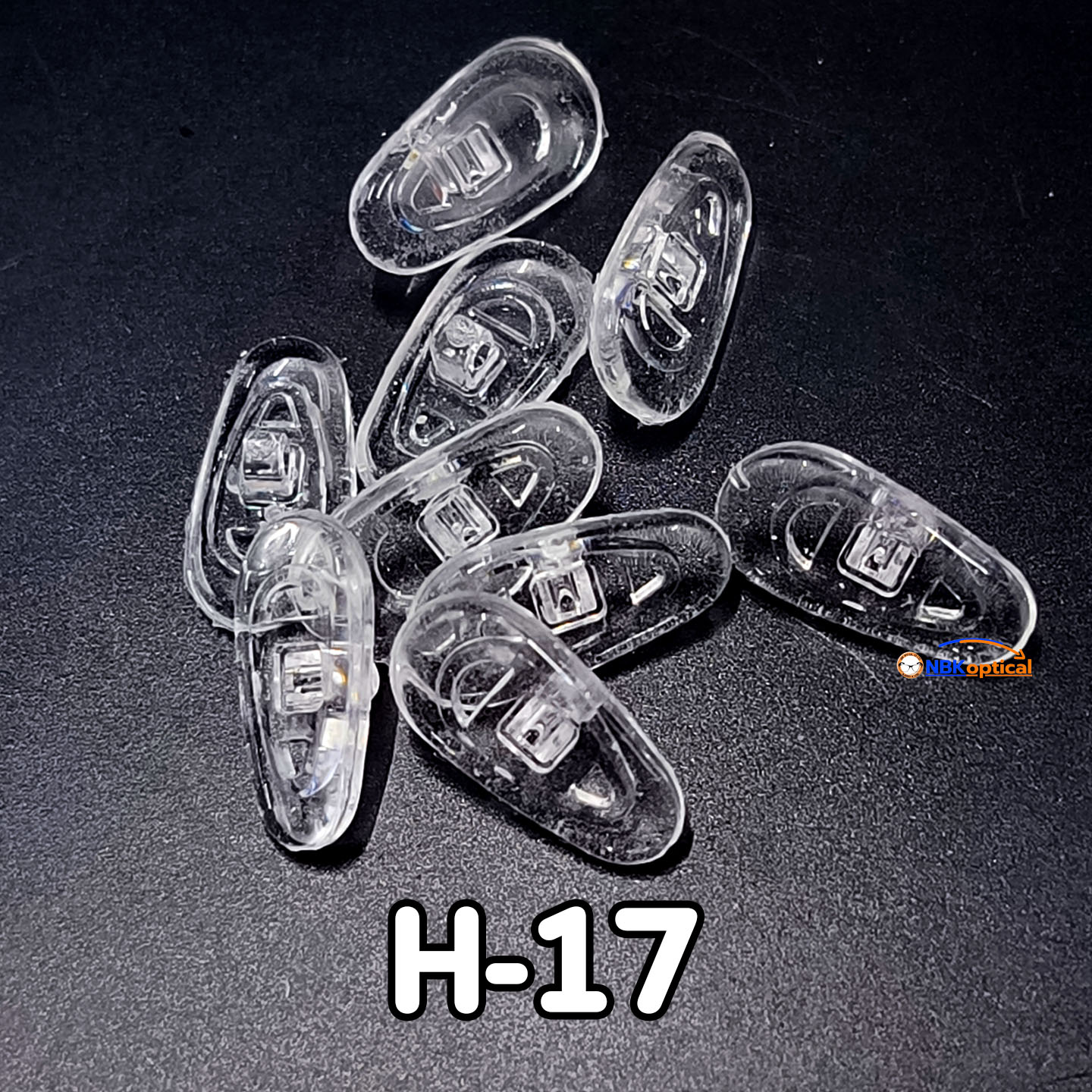 แป้นจมูกซิลิโคน H-17 (ขาย 50 คู่)