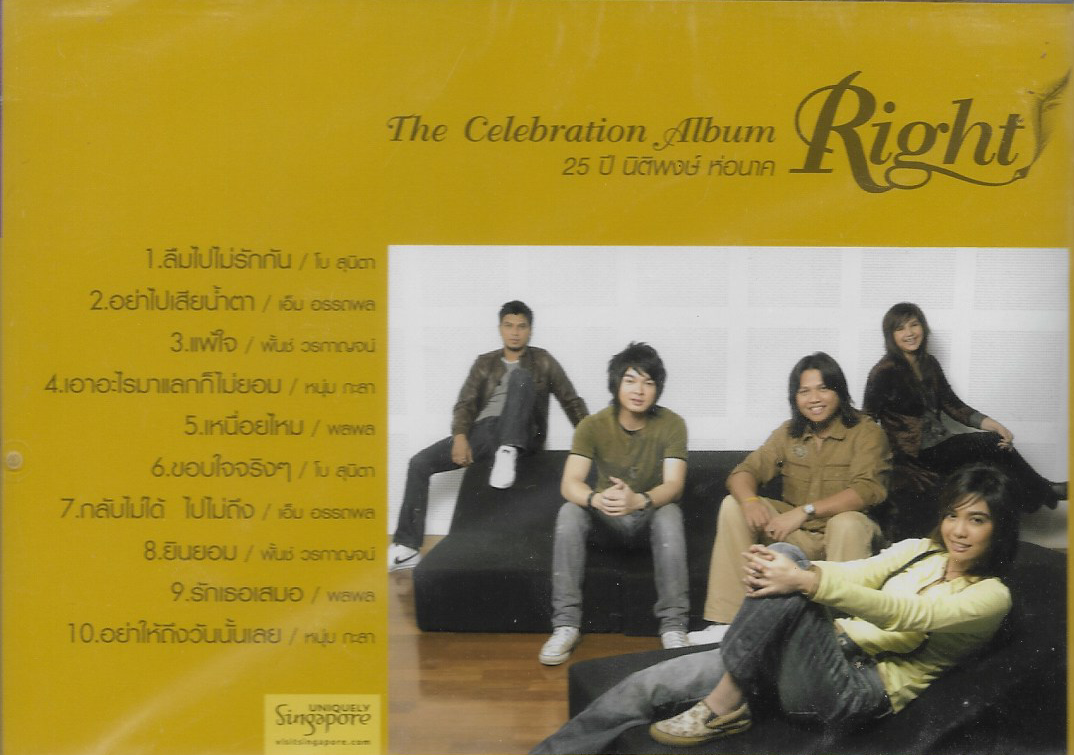 CD,The Celebration - Right 25 ปี นิติพงษ์ ห่อนาค (รวมศิลปิน)(V.A.T)(2550)