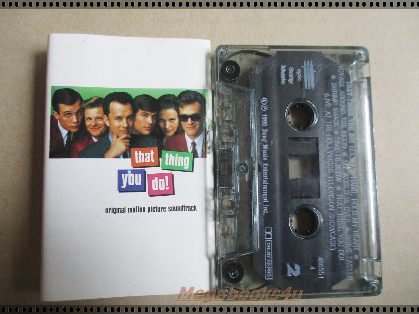 ขายเทปเพลงสากลเก่า THE ALBUM THAT THING YOU DO
