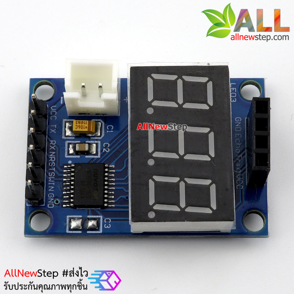 Ultrasonic ranging dsply module tester ultrasonic โมดูลวัดระยะทาง/ทดสอบ ultrasonic