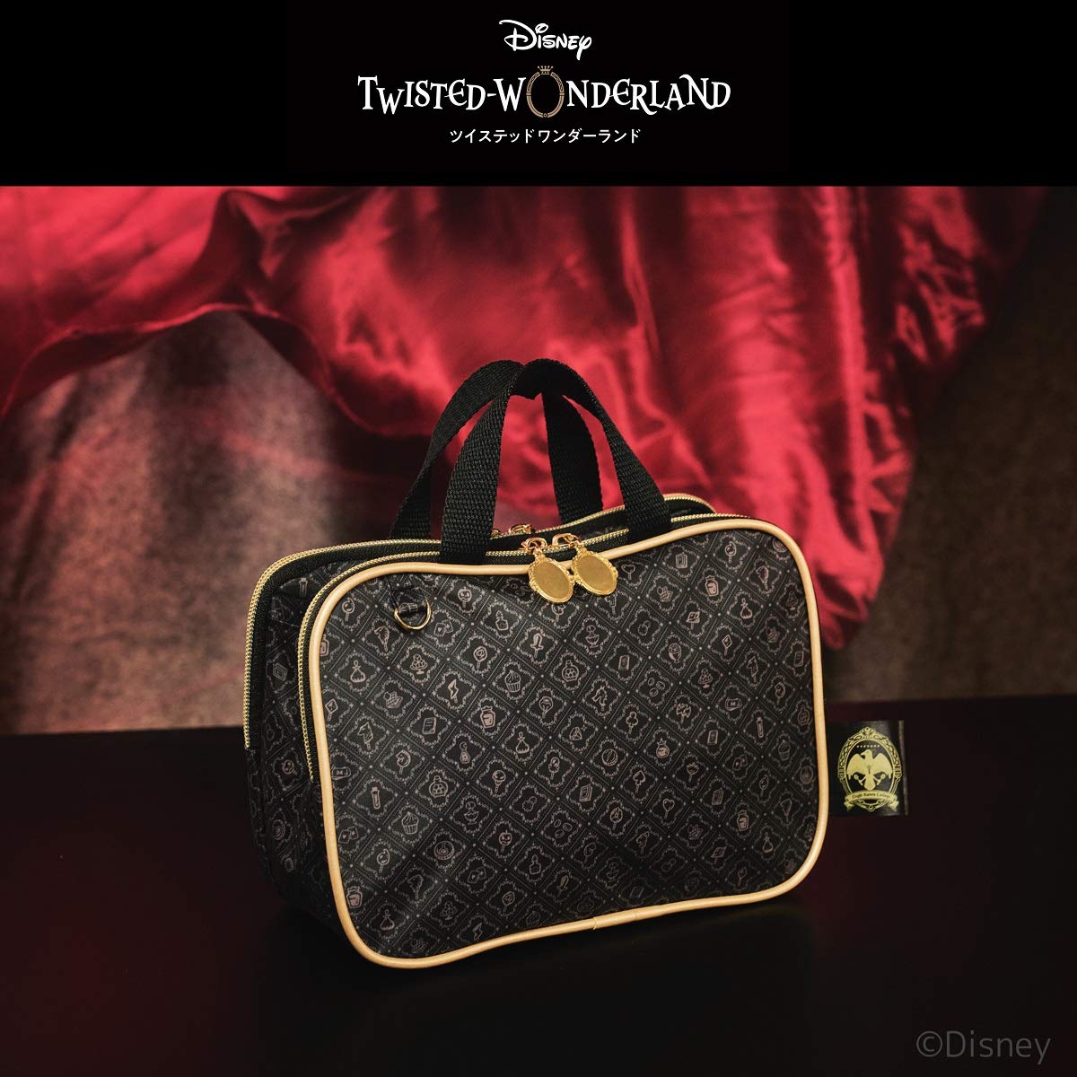 🟢พร้อมส่ง JAM HOME MADE x Disney TWISTED-WONDERLAND SPECIAL bag-in-bag กระเป๋าถือ กระเป๋าจัดระเบียบ