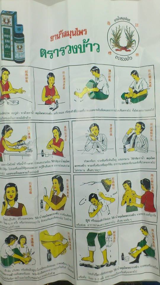 ยาน้ำสมุนไพร ตรารวงข้าวขนาด 24 มล
