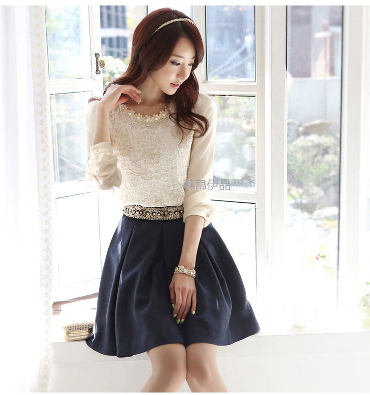 ***พร้อมส่ง***เสื้อทำงานแฟชั่นแขนยาวสีขาว ผ้าชีฟอง มีซับใน เหมือนแบบค่ะ