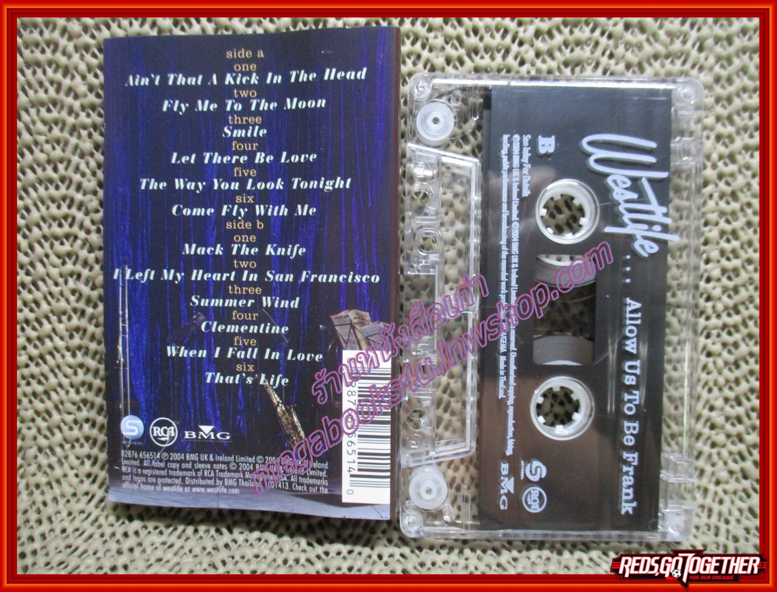 เทปเพลงสากล WESTLIFE / ALLOW US TO BE FRANK