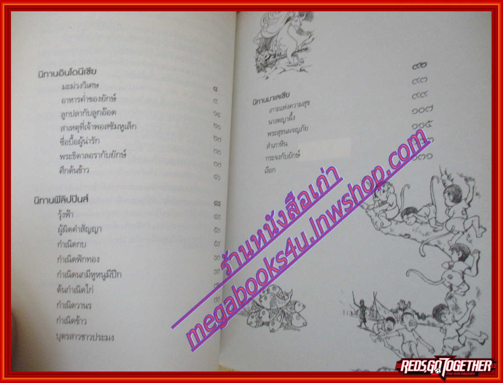 นิทานพื้นบ้านประชาคมอาเซียน เล่ม1 อินโดนีเซีย ฟิลิปปินส์ มาเลเซีย โดยโชติ ศรีสุวรรณ(มือสองจากห้องสมุด) (สภาพ70-90