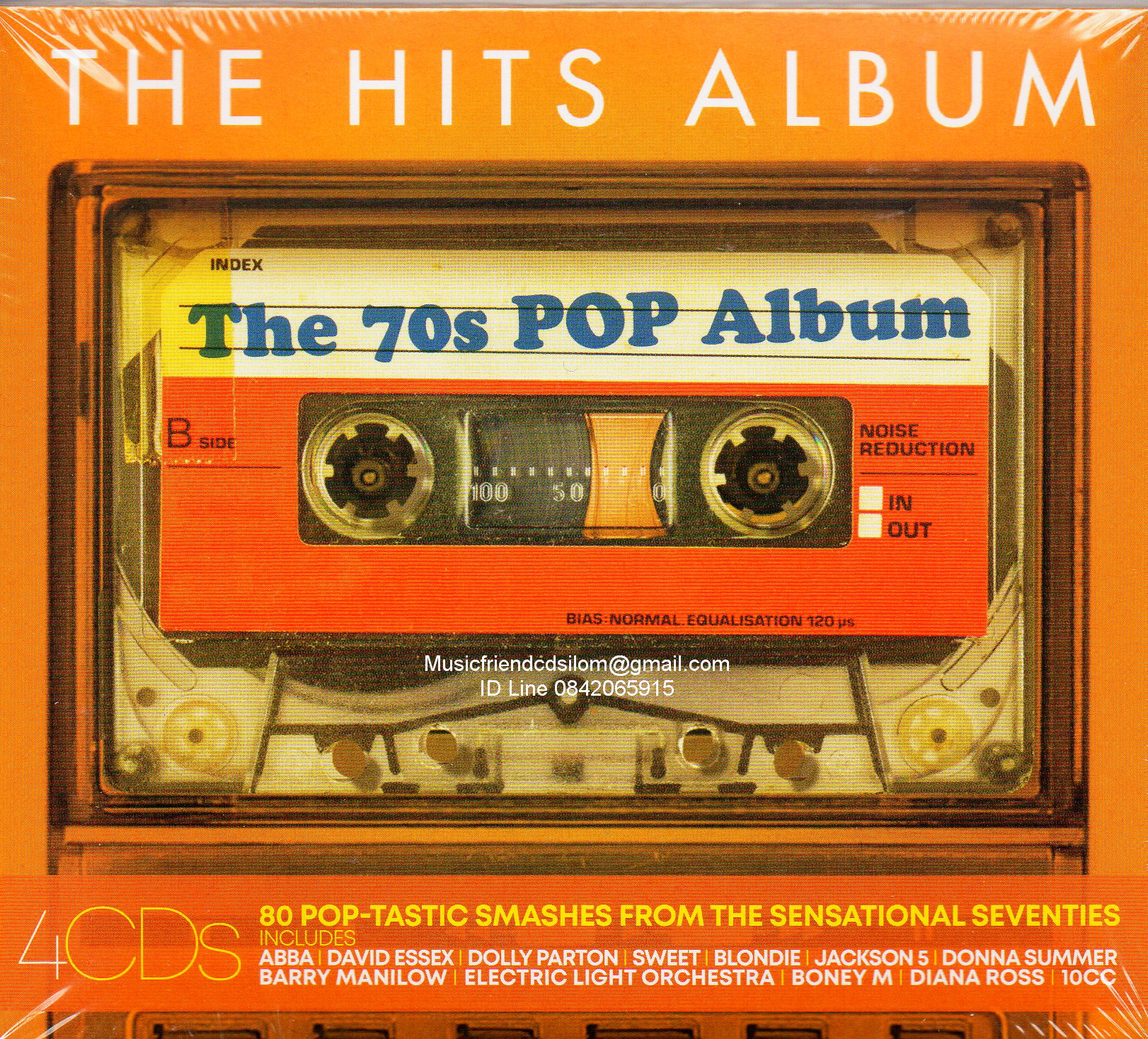CD,The Hits Album The 70s Pop Album(4CD)(EU)